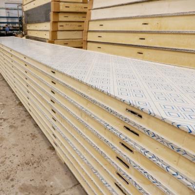 China Cold Room PU Construction Sandwich Panel With Ce Approved for sale