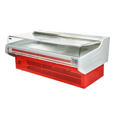 China Single-temperature Restaurant Meat Refrigerator Display Refrigerator Fresh Meat Showcase for sale