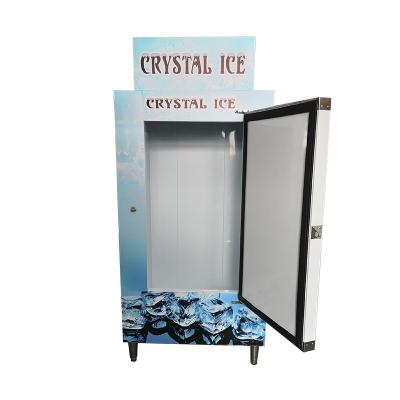 China Micheal Commercial Ice Merchandiser Single-temperature Ice Freezer Direct Cooling Outdoor Multi-climate 915*762*2007mm NC; GUA HR-300 imported brand for sale