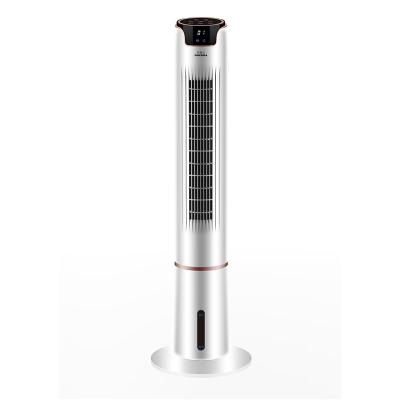 China Economical Hotel Oscilate Remote Bladeless Cool Air Tower Fan For Room for sale