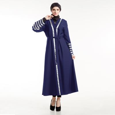 China New Design Casual Dresses Malaysia Muslim Jilbab Embroidered Simple Abaya Women Clothing Kimono For Islamic Clothing for sale