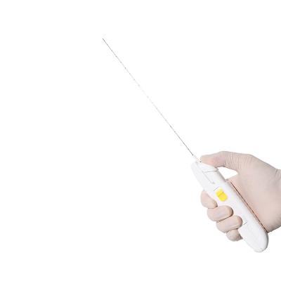 China Thyroid Spleen Liver ABS+Stainless Lung Barding Needle Biopsy Disposable Gun 20G*250mm for sale