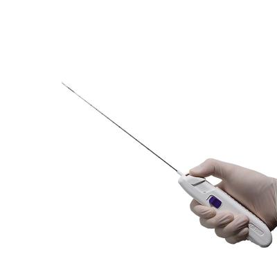 China ABS+Stainless Steel Medical Automatic Disposable Liver Biopsy Needle Punch 16G*200mm for sale