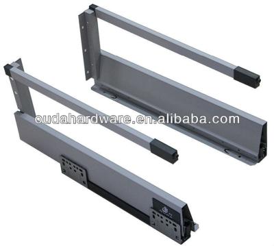 China SOFTGLIDE DOUBLE WALL METAL DRAWER Square for sale