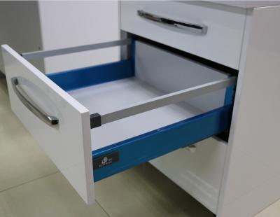 China For Modern Cabinet Wall Stainless Steel Double Slide The Drawer for sale