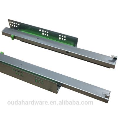 China Modern Soft Narrow Extension Hidden Full Drawer Slide for sale