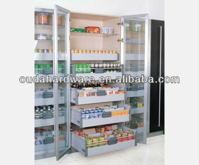 China Aluminum Kitchen Sliding Drawer Divide System for sale