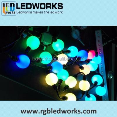 China 50mm led rgb ball , dmx led light 3D pixel ball sphere DC15V LWS-RGBB50-DMX-15V0401 for sale