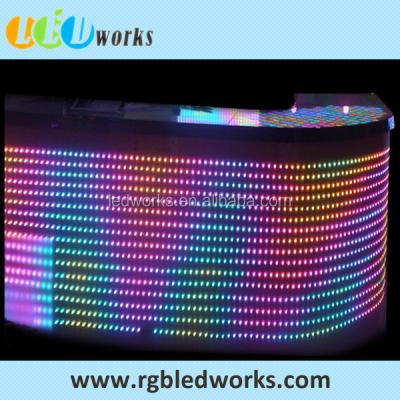 China PVC Madrix software compatible dmx led rgb strip flexible for sale