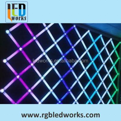 China 12v aluminum rgb led dmx equalizer tube, programmable led digital dmx tube for sale