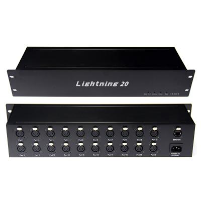 China Madrix DMX ArtNet 20 LWS-ANC-20x512 Lightning Compatible Controller for sale