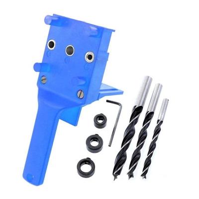 China Woodworking 8 Pcs ABS Pocket Jig Pruning Jig Plastic Handheld Quick Wood Hole Jig Pruning Broaching Tools for sale