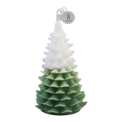 China Birthdays Scented Decorative Fragrance Candle Home Christmas Gift Tree Shape Candles for sale