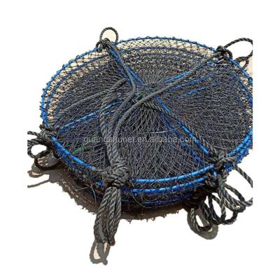 China Fish Cage System China Supplier Plastic Crab Traps Folding Lantern Cages For Aquaculture Traps for sale