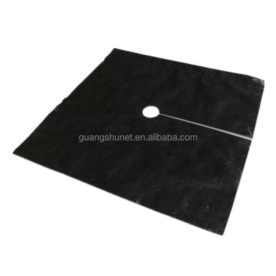 China Agricultural Cultivation Weed Mat Ring For Trees Weed Mat PP Nonwoven Weed Mat for sale