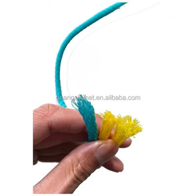 China Wholesale High Quality HDPE Rope PP Supplier Plastic Twisted PE Fishing Ropes PP Bundle Twine Rope for sale