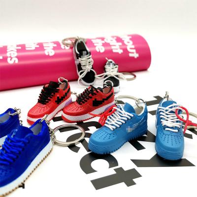 China AJ Brand Sports Custom Key Chain PVC Sneaker Shoe Wholesale 3D Mini Key Chain AF1 for sale