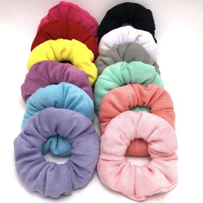 China Fashion Women's Hair Scrunchies Sports Sweat Elastic Yoga Headband Hair Ties for sale