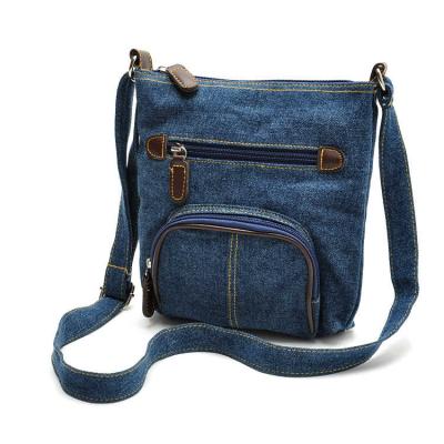 China Denim Women's Casual Shoulder Bag Denim Cross - Body Bag for sale