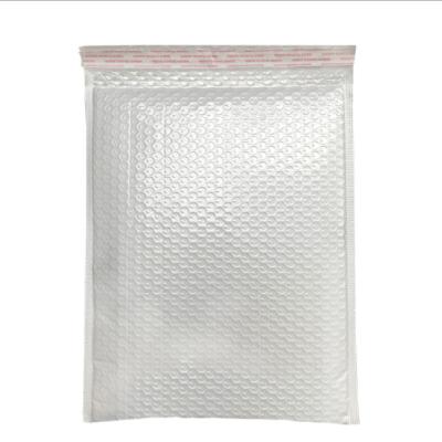 China Business& Hot Selling White Paper Envelope Bubble Wrap Bubble Wrap Express Mail Purchasing Metallic Bag for sale