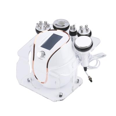 China Weight Loss Beauty Salon Equipment Anti-wrinkle Vacuum Cavitation System Weight Loss 6 in 1 RF 40K Ultrasonic Cavitation Machine for sale