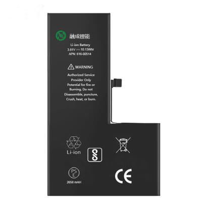 China 100% Original Li-ion Mobile Phone Apple Battery For Phone X Xr Xs Xs Max Battery 2658mah for sale