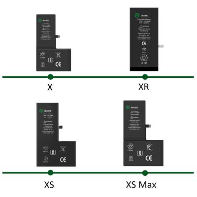 China Cell Phone OEM Li-Polymer Digital Batteries Phone Replacement Battery For Phone X Cell Phone Rechargeable Battery For Phone for sale