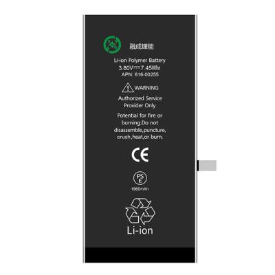 China Mobile Phone Top For Phone 7 Battery Replacement High Capacity Li-ion Battery 1960mah for sale