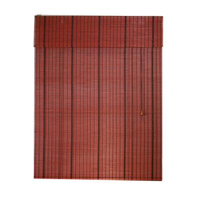 China 2020 Wholesale Ready Made Bamboo Slat Factory Blackout Curtain for sale