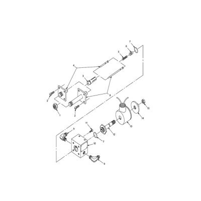 China High quality pump OEM H10 gun accessories,153158,BLOCK,mounting.fitting to nordson, for sale