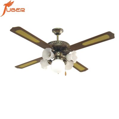 China Living room luxury ceiling fan and light decorative ceiling fan luxury ceiling fan with light for sale