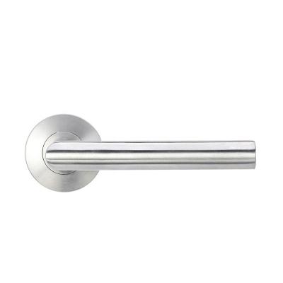 China PERFECT QUALITY Stainless Steel Lever Hot Selling Door Handle With Plate for sale