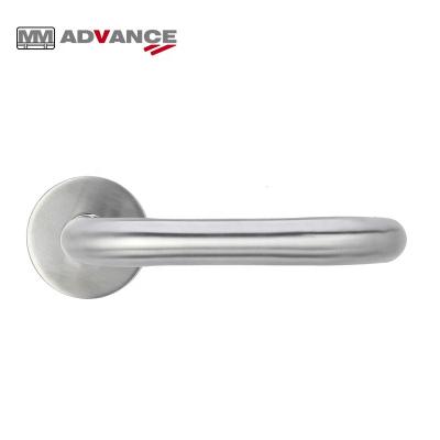 China PERFECT QUALITY Stainless Steel Lever Door Pulls School Door Handle Patio Door Handle Set for sale