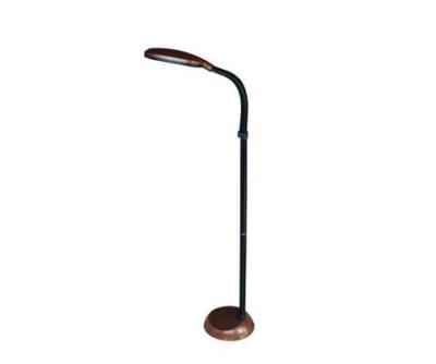 China Dimmable Modern Full Spectrum Natural Light With Gooseneck Floor Lamp, Led Night Light Reading Lamp for sale