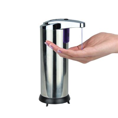 China Modern Hot Selling Touchless Hand Sanitizer Sensor Automatic Infrared Soap Dispenser Stainless Steel for sale