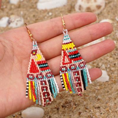 China BOHEMIA Fashion Tassel Design New Korean Women Earrings Women Jewelry for sale