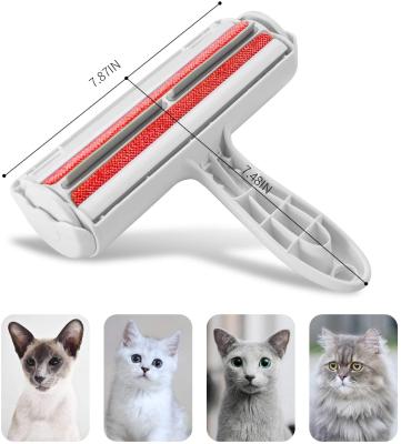 China New Viable Wholesale High Quality Effective Self-cleaning Fiber Roller Pet Hair Remover for sale