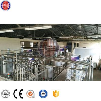 China High Quality WS Juice Carbonated Drinks Beverage Production Line High Efficiency Processing Machinery for sale