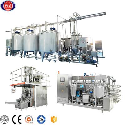 China Complete Line Pasteurized Milk UHT Milk Processing Machine UHT Milk Production Turnkey Project for sale