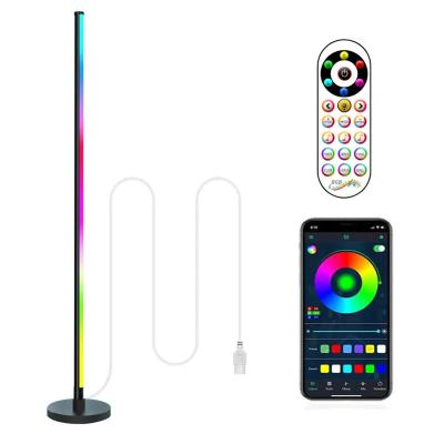 China Modern Smart XRIVER RGB Floor Lamp Lighting Modern Stand Floor LED RGB Floor Lamp for sale