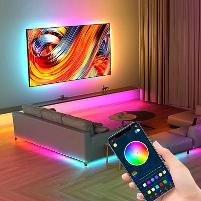 China Backlight TV Theme Park / Home Immersion Led Smart Wifi TV Backlight With Camera For TV Led Backlight Rgbic Sync Box Camera Sync Box for sale