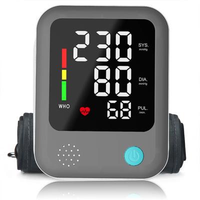 China Automatic Heart Rate Monitor Smart Blood Pressure Monitor Arm Type Digital Real Time For Home And Hospital Use With Voice Broadcast Blood Pressure Monitor for sale