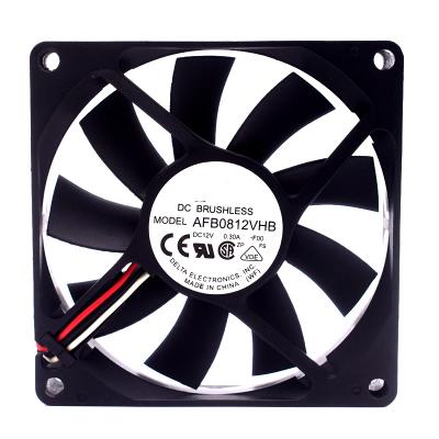 China Factory 8015 0.30A 80*80*15MM 8CM 12V AFB0812VHB High Quality Double Ball Bearing CPU Fan for sale