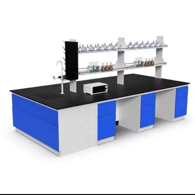 China Marble Work Bench for Chemical Institute ISO1400 Certified Lab Island Side Work Benches for sale