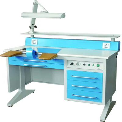 China Dental Lab Furniture Ergonomic Dental Desk for Comfortable Laboratory Work for sale