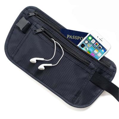 China China Supplier Factory OEM Premium Waterproof Hidden Water Proof Rfid Blocking Travel Money Belt for sale