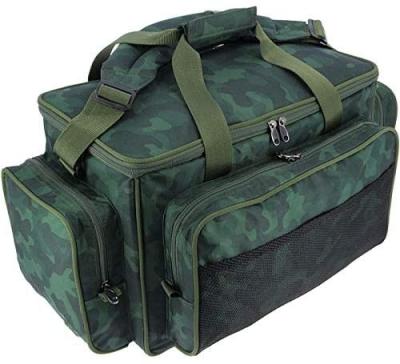 China Multifunctional Hot Selling BSCI Big Purpose Fishing Camping Insulated Durable Food Camouflage Tackle Bag for sale