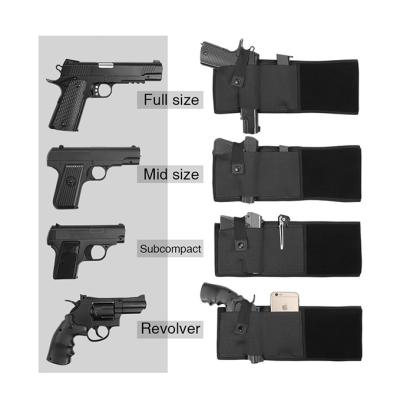 China Best Price Adjustable Belly Band Holster Gun Holster For Concealed Carry for sale