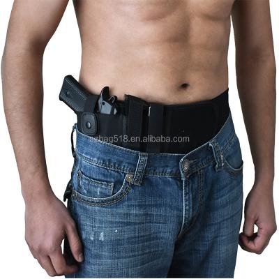 China Druable Neoprene Belly Band Eco-friendly Waterproof Adjustable Holster Concealed Gun Holster for sale