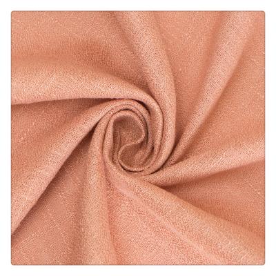 China Factory direct sale Anti-rust washed soft garment fabrics dress skirt sheer linen fabric for clothes for sale